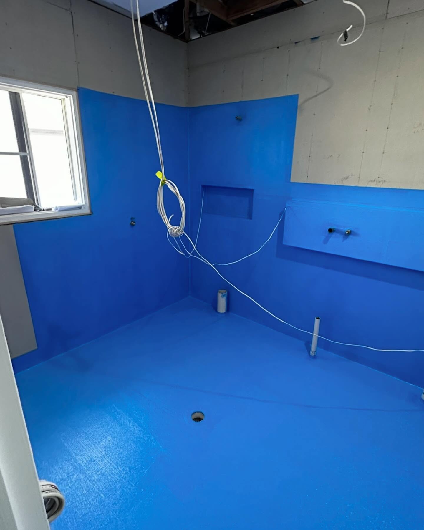 Positive waterproofing system